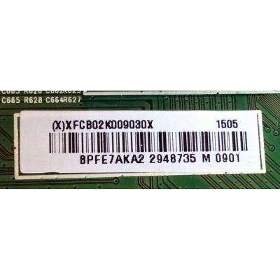 MAIN PARA TV VIZIO / NUMERO DE PARTE XFCB02K009 / 715G7126-M01-000-004K / 756TXFCB02K0090 / XFCB02K0090 / PANEL TPT500J1-HVN04 REV:S17TH / MODELOS E50-C1 / E50-C1 LTC6SKAR / E50-C1 LTCWSKAR / E50-C1 LTCWSKBR / E50-C1 LTMWSKAQ / E50-C1 LTMWSKAR - Imagen 2